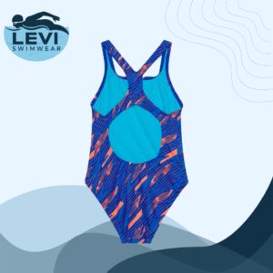 Girls Hyperboom Allover Medalist Swimsuit