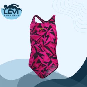 Girls Hyperboom Allover Medalist Swimsuit