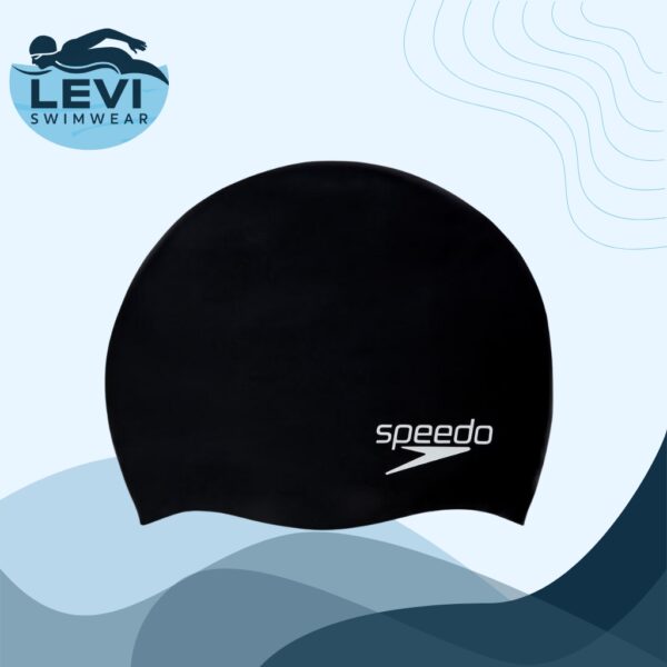 Speedo Silicone Solid Swim Cap