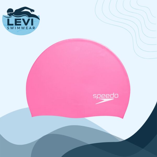 Speedo Silicone Solid Swim Cap