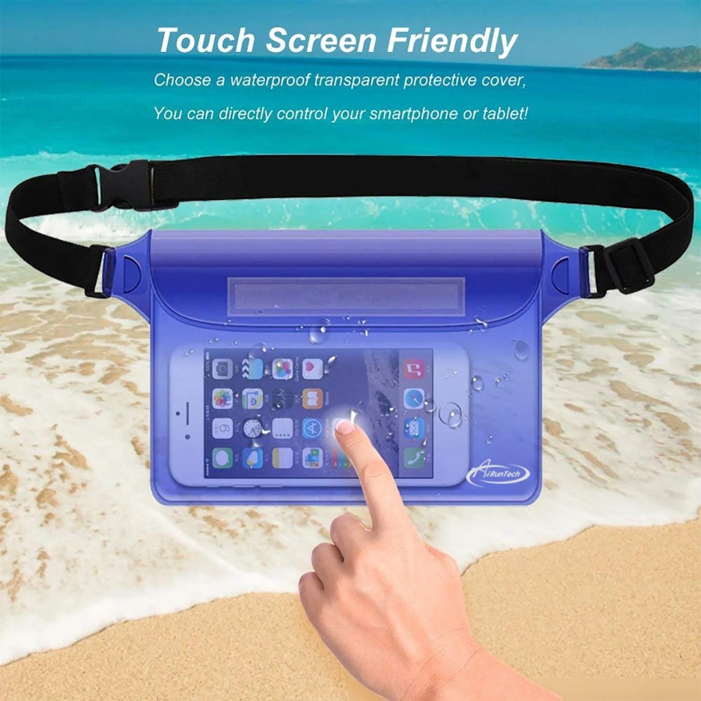 AiRunTech Waterproof Pouch with Waist Strap